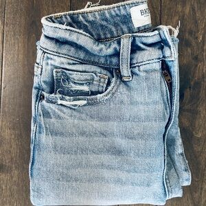 BKE Women's Denim Straight Leg Jeans